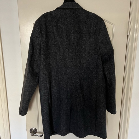 AllSaints Men’s Cashmere Blend Merton Coat XXL MSRP: $615 - Picture 5 of 8